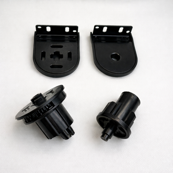 Mecanismo de 38mm con soportes metálicos - NEGRO